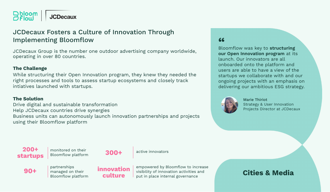 JCDecaux success story, front