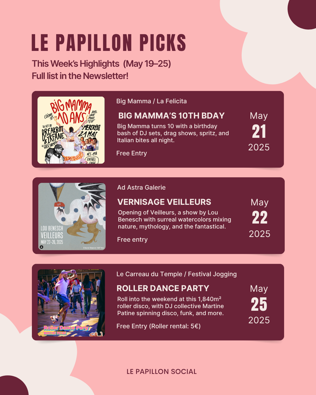 Le Papillon Social post 8