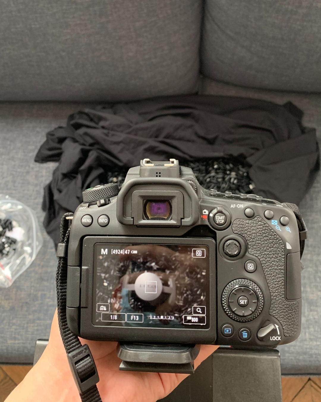 Behind-the-scenes content production for NextMind 2