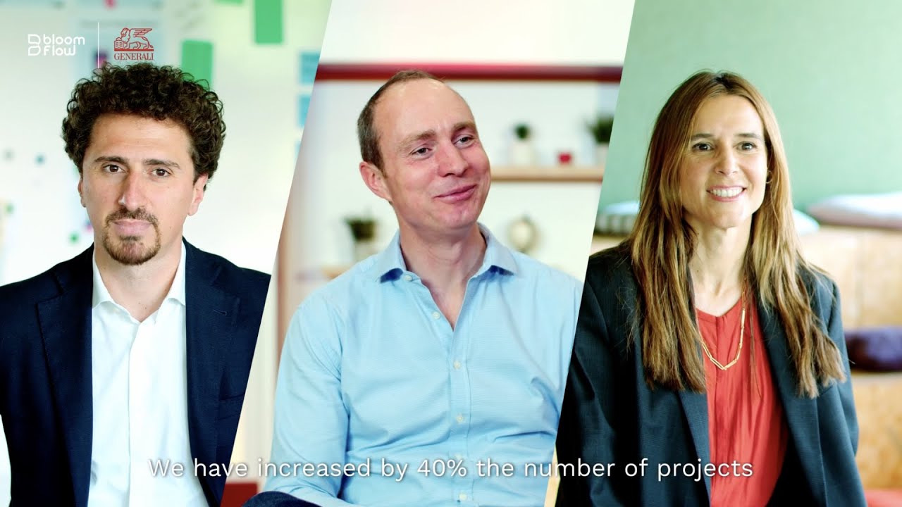 Generali x Bloomflow customer success story video still