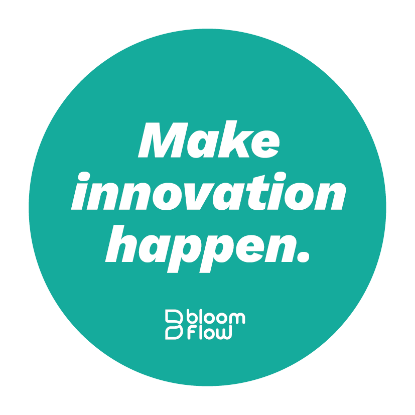 Bloomflow Make Innovation Happen sticker