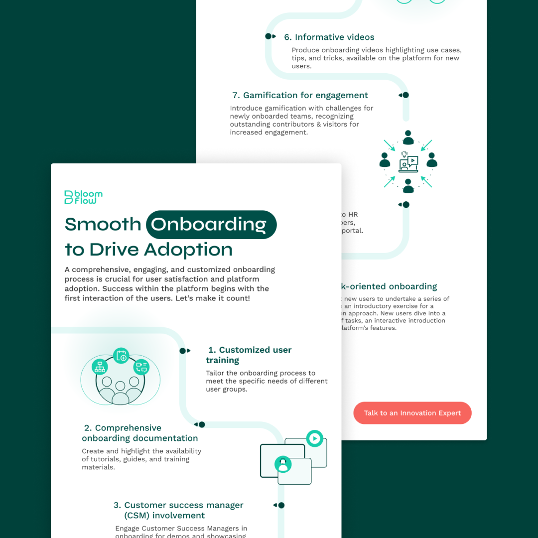 Week 1 · Onboarding LinkedIn post visual